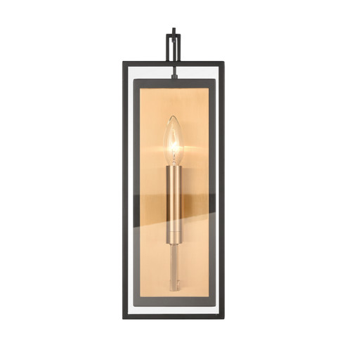 Gianni One Light Wall Sconce in Matte Black (45|63204/1)