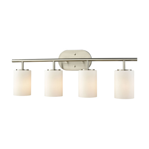 Pemlico Four Light Vanity in Satin Nickel (45|57133/4)