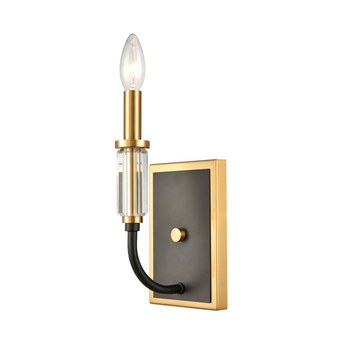 Glendon One Light Wall Sconce in Matte Black (45|46340/1)