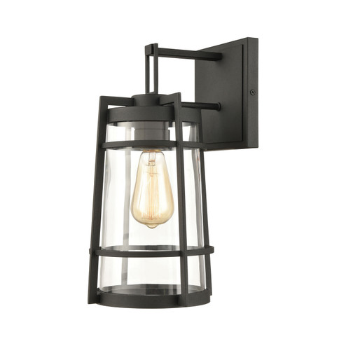 Crofton One Light Outdoor Wall Sconce in Charcoal (45|45491/1)