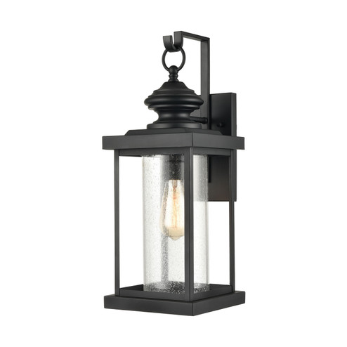 Minersville One Light Outdoor Wall Sconce in Matte Black (45|45451/1)
