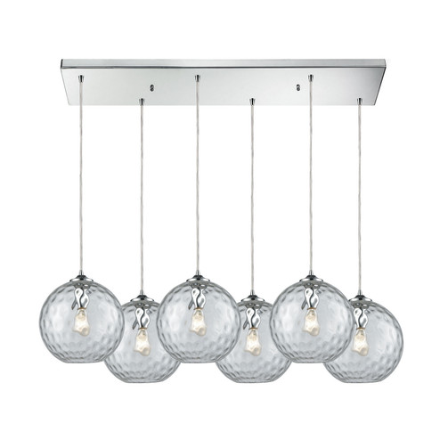 Watersphere Six Light Pendant in Polished Chrome (45|31380/6RC-CLR)