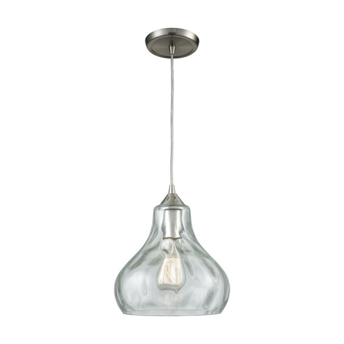 Belmont One Light Mini Pendant in Satin Nickel (45|25100/1)