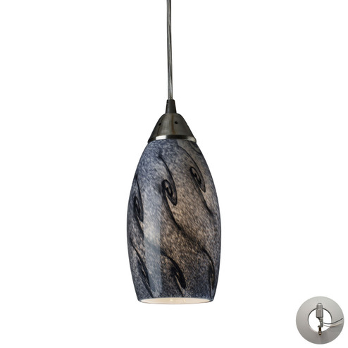 Galaxy One Light Mini Pendant in Satin Nickel (45|20001/1SG-LA)