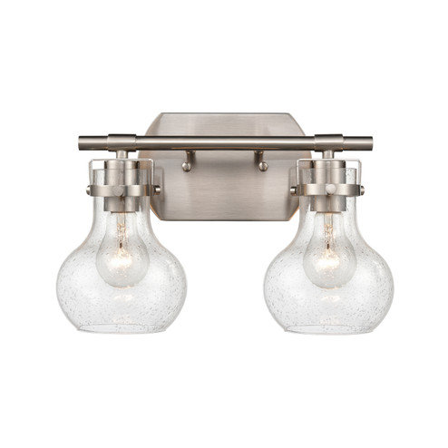 Salamanca Two Light Vanity in Satin Nickel (45|18661/2)