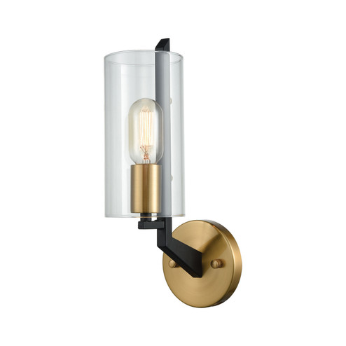 Blakeslee One Light Wall Sconce in Matte Black (45|15310/1)
