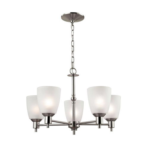 Jackson Five Light Chandelier in Brushed Nickel (45|1305CH/20)