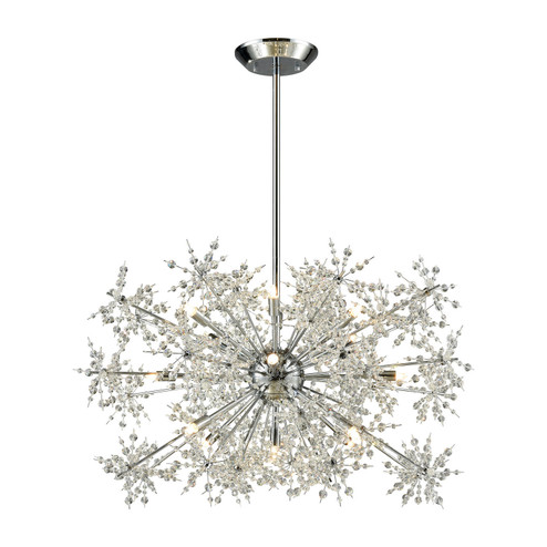 Snowburst 15 Light Chandelier in Polished Chrome (45|11895/15)