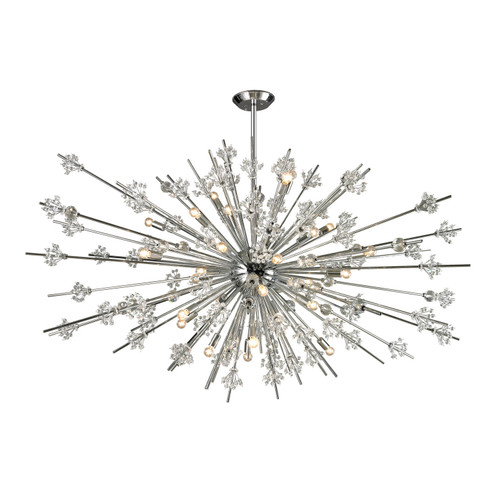 Starburst 31 Light Chandelier in Polished Chrome (45|11754/31)