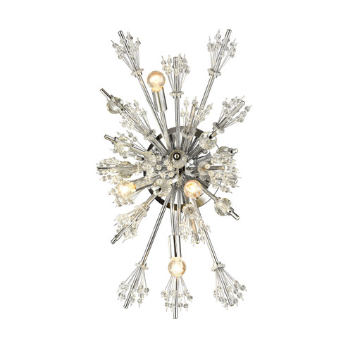 Starburst Four Light Wall Sconce in Polished Chrome (45|11747/4)