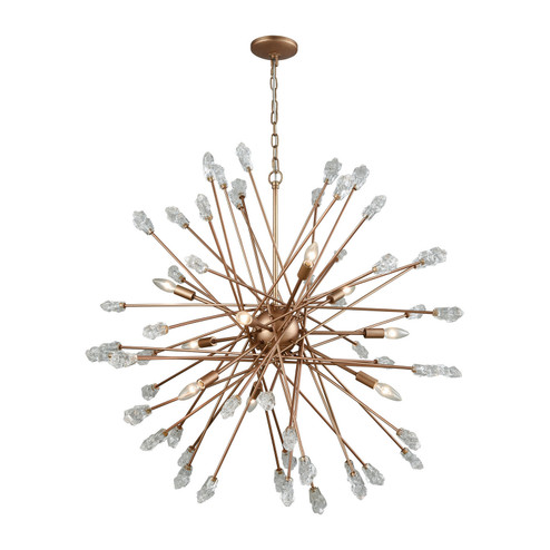 Serendipity Nine Light Chandelier in Matte Gold (45|11114/9)