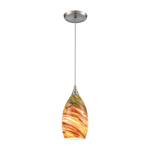 Collanino One Light Mini Pendant in Satin Nickel (45|10630/1)