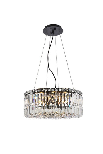 Maxime 12 Light Chandelier in Black (173|V2030D20BK/RC)