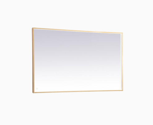 Pier LED Mirror in Brass (173|MRE63660BR)