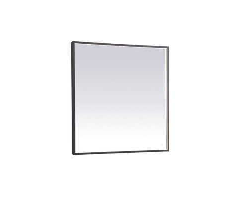 Pier LED Mirror in Black (173|MRE63636BK)