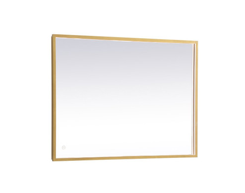Pier LED Mirror in Brass (173|MRE62440BR)