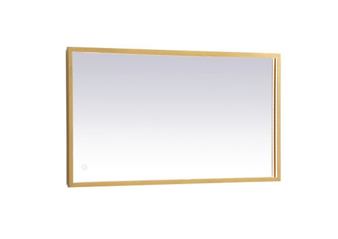 Pier LED Mirror in Brass (173|MRE61836BR)
