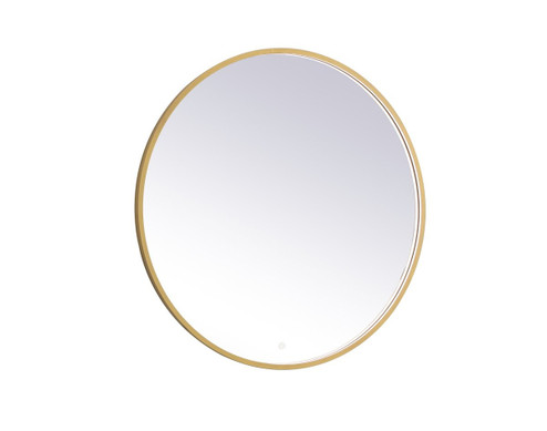 Pier LED Mirror in Brass (173|MRE6039BR)