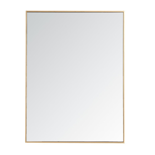 Monet Mirror in Brass (173|MR43648BR)