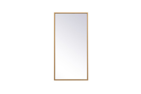 Monet Mirror in Brass (173|MR41428BR)