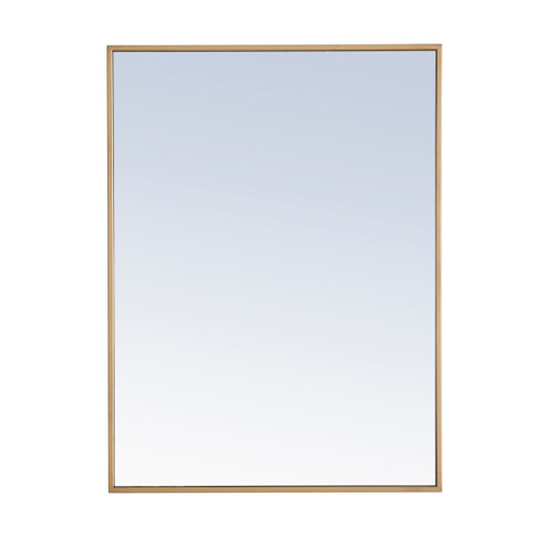 Monet Mirror in Brass (173|MR4072BR)