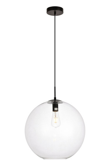 Placido One Light Pendant in Black (173|LDPD2112)