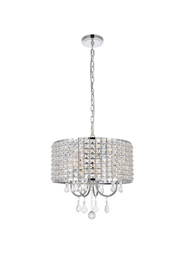 Elise Four Light Pendant in chrome (173|LD713D17C)