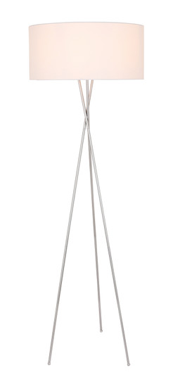 Cason One Light Floor Lamp in Silver (173|LD6190S)