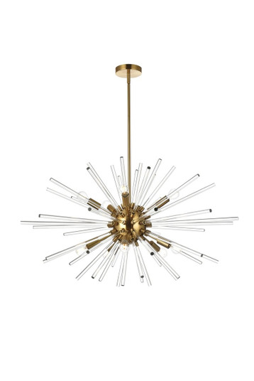 Sienna Ten Light Pendant in Gold (173|2502D36SG)