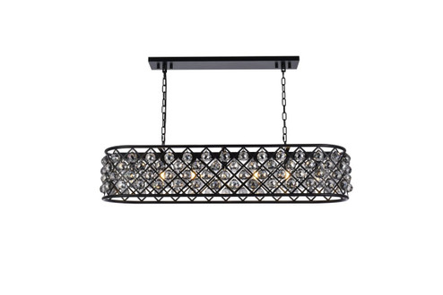 Madison Seven Light Chandelier in Matte Black (173|1216G50MB-SS/RC)