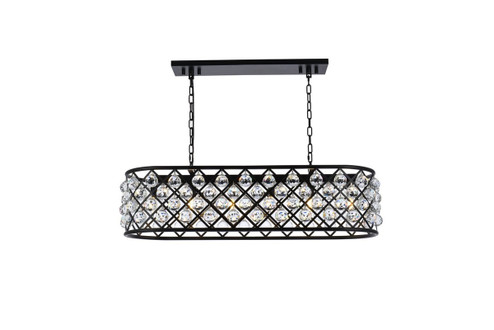 Madison Six Light Chandelier in Matte Black (173|1216G40MB/RC)