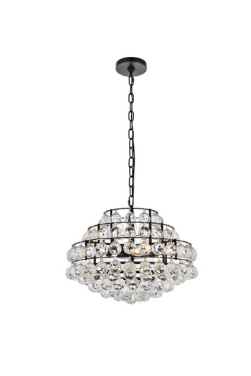 Savannah Five Light Pendant in Black (173|1106D18BK)