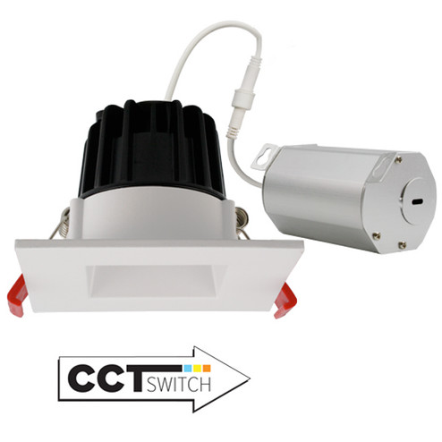 2'' Sqr LED Rflctr 550Lm 120V 5Cct in All White (507|ERT213CT5W)