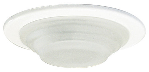 Mini Shwr Trim W/Frstd Stpd Glass in All White (507|E234W)