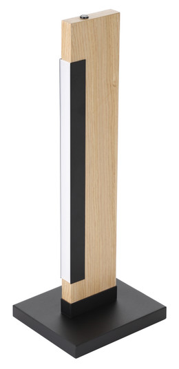 Camacho LED Table Lamp in Black, Wood (217|99295A)