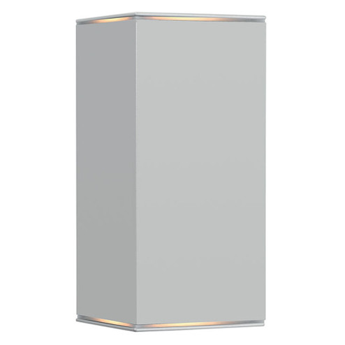 Tabo 1 Two Light Outdoor Wall Mount in Silver (217|88101A)