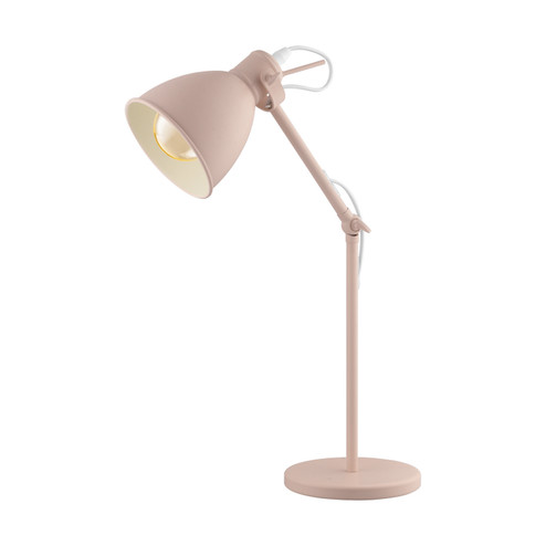 Priddy-P One Light Table Lamp in Pastel Apricot (217|49086A)