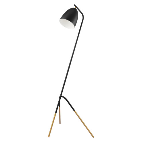 Westlinton One Light Floor Lamp in Black / Gold (217|204261A)