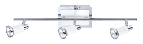 Eridan Three Light Track Light in Chrome/Shiny White (217|200097A)