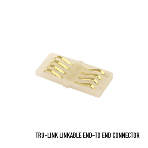 Linkable End-to-End Connector in White (399|DI-TR-ETE)