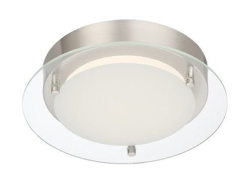 Deco Edge LED Flushmount in Polished Nickel (43|LED1274-PN)