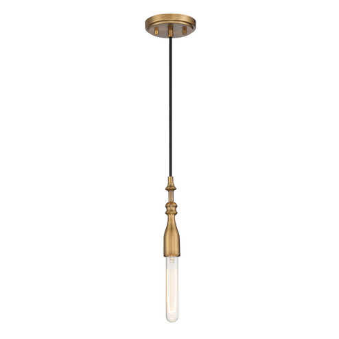 Louise One Light Pendant in Old Satin Brass (43|D231M-5P-OSB)