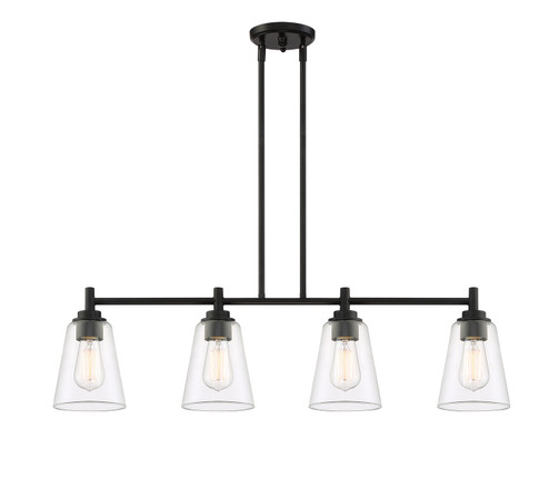 Westin Four Light Island Pendant in Matte Black (43|95738-MB)