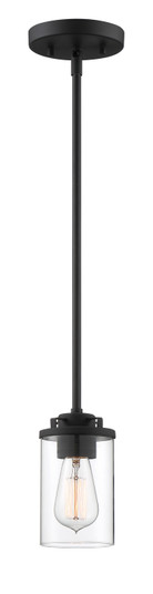 Jedrek One Light Mini Pendant in Black (43|93330-BK)