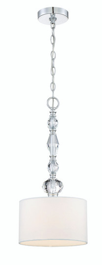 Evi One Light Mini Pendant in Chrome (43|89930-CH)