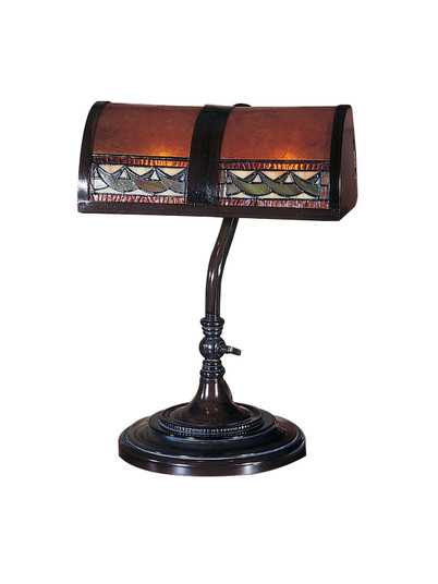 Mica Mission One Light Desk Lamp in Mica Bronze (155|TA100682)