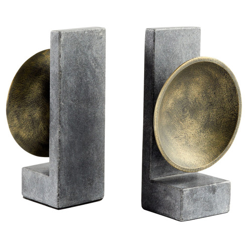 Taal Bookends in Black And Brass (208|11500)