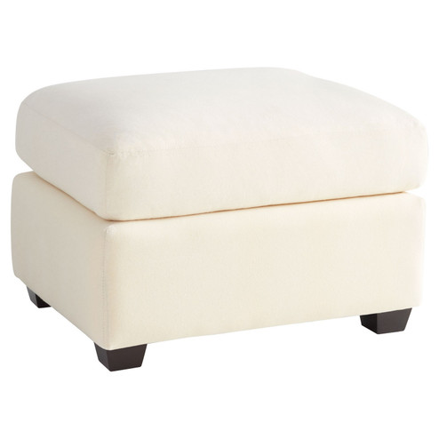 Ottoman in White - Cream (208|11452)