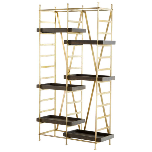 Etagere in Gold And Grey (208|10762)