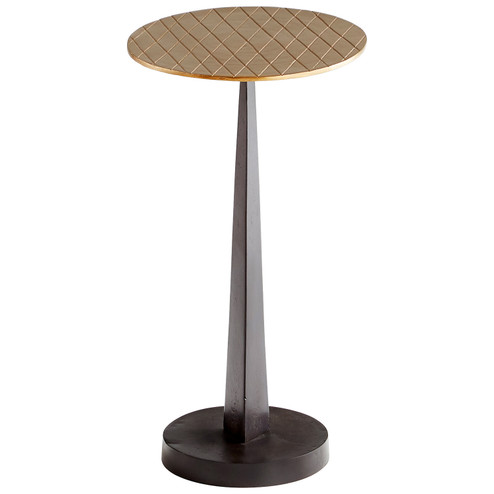Side Table in Aged Brass And Black (208|10731)